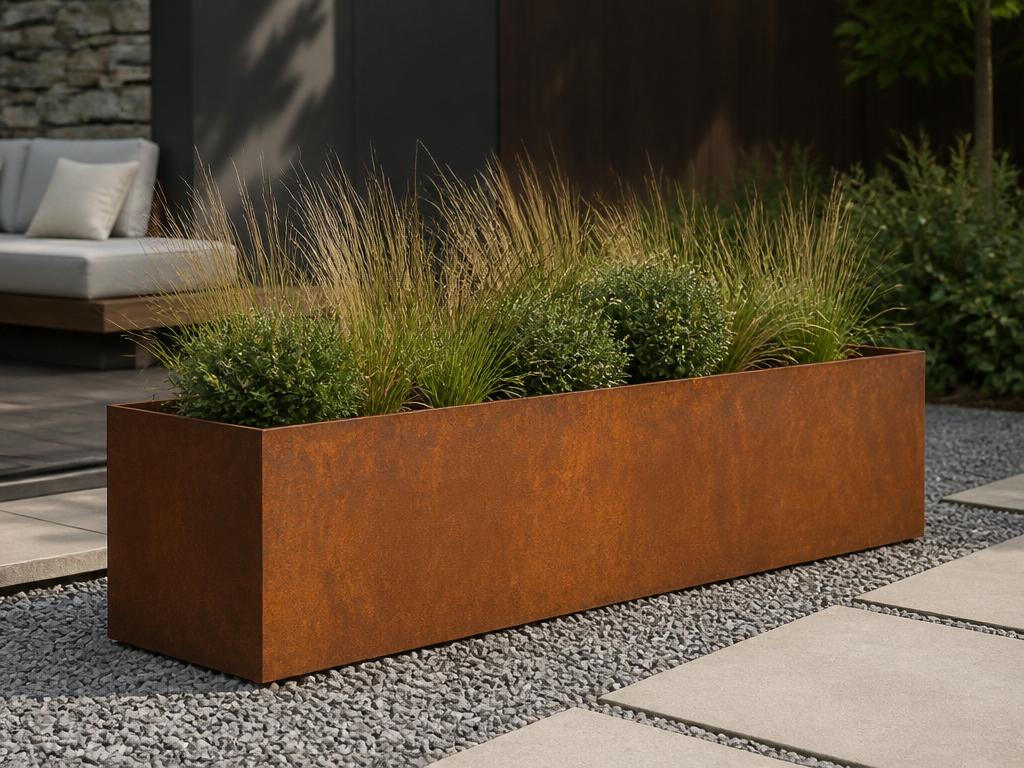 Bacs acier corten